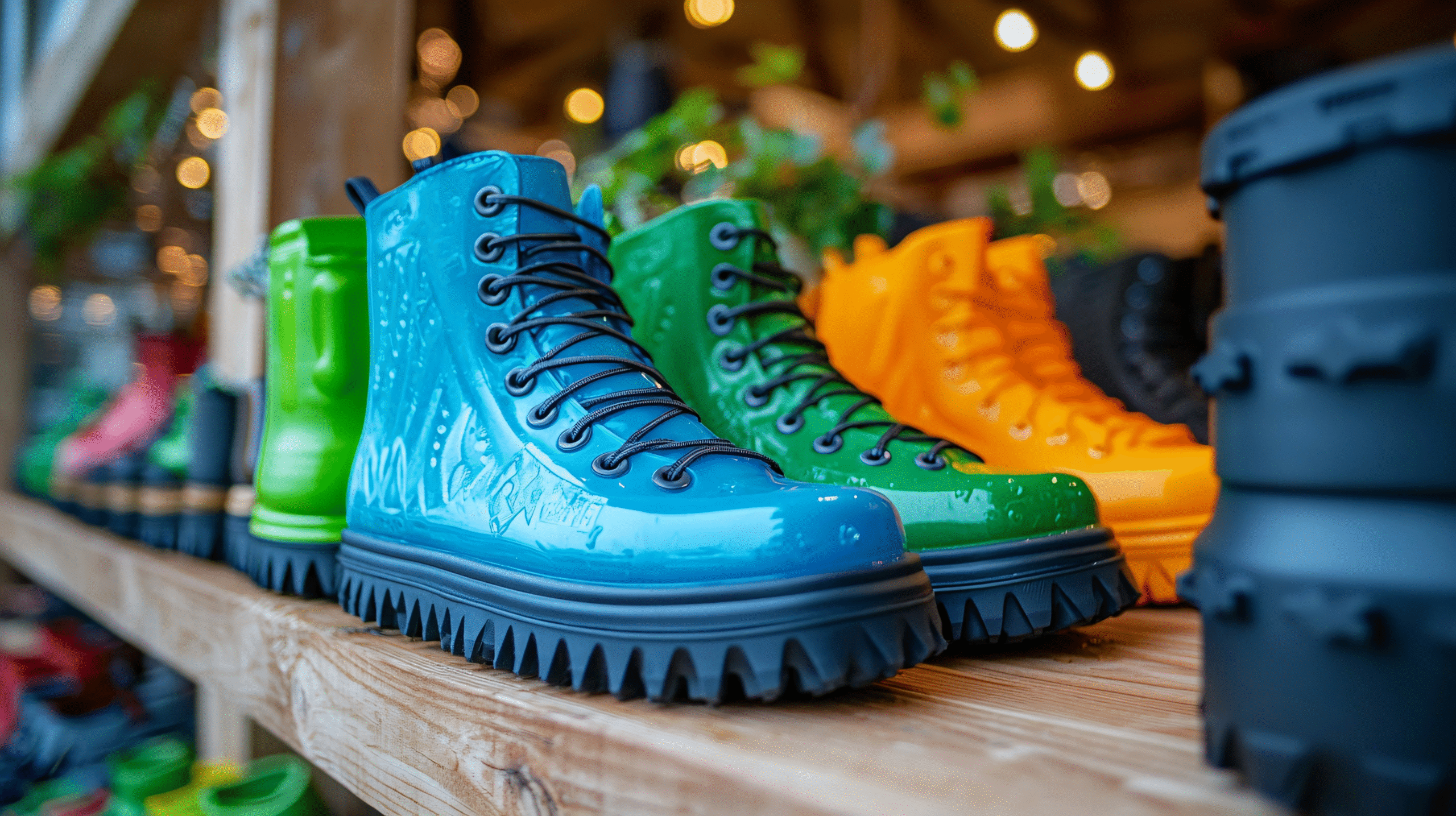 Synthetic Rubber Shoes